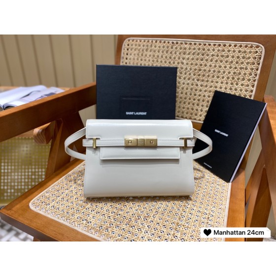 SAINT LAURENT【𝙈𝙖𝙣𝙝𝙖𝙩𝙩𝙖𝙣 𝟮𝟰𝙘𝙢】675626.Jd